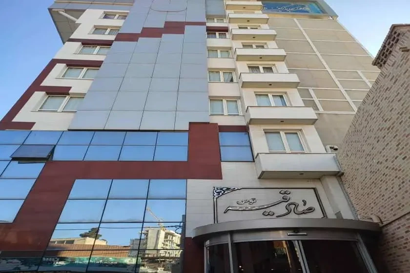 نمای هتل آپارتمان صادقیه توس مشهد